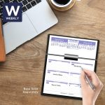 AT-A-GLANCE 2023 Weekly Desk Calendar Refill, Flip-A-Week, 6" x 7" (SW705X50) - Image 2
